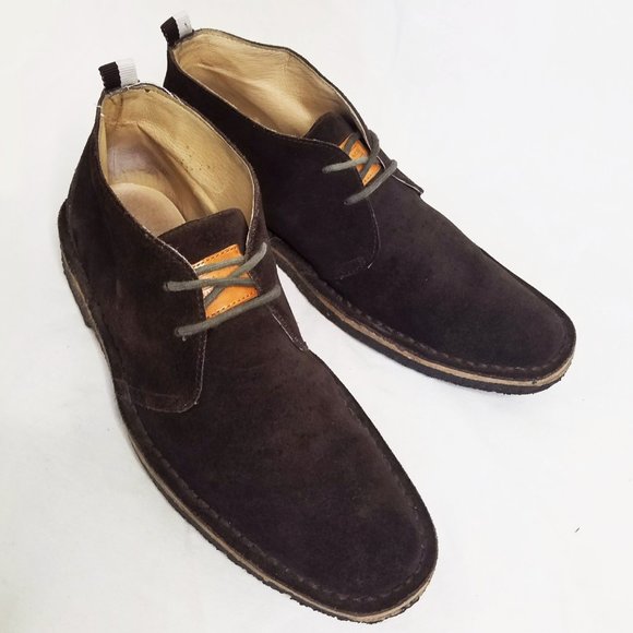 Coach Anthony Mens Dark Brown Suede Leather Chukka Shoes Boots 9M - Picture 6 of 6